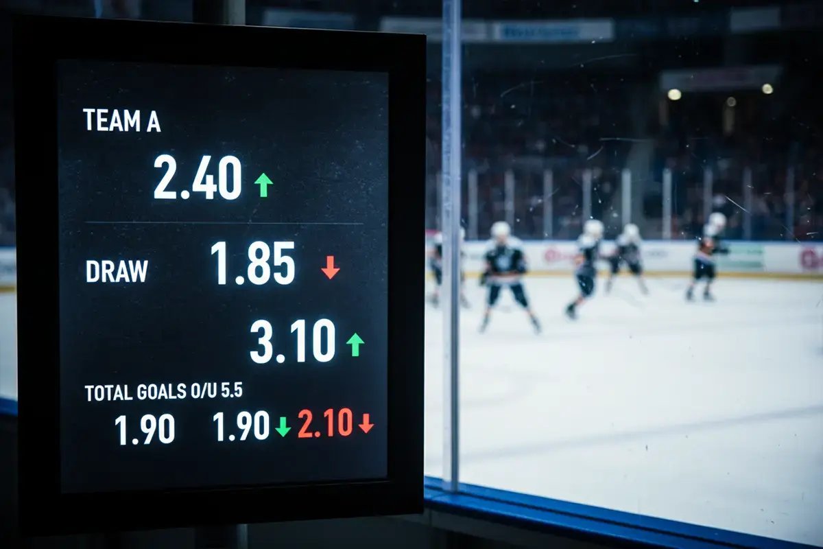 Eishockey Livewetten Quoten verstehen und richtig nutzen